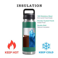 SOUTHSIDE FITNESS STAINLESS STEEL WATER BOTTLE