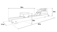 WATER ROWER CLUB ROWING MACHINE