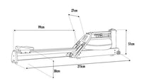 WATER ROWER A1 HOME ROWING MACHINE