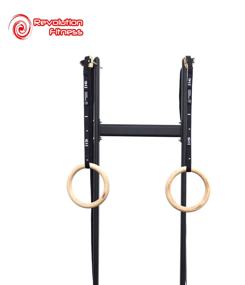 WOODEN GYM RINGS