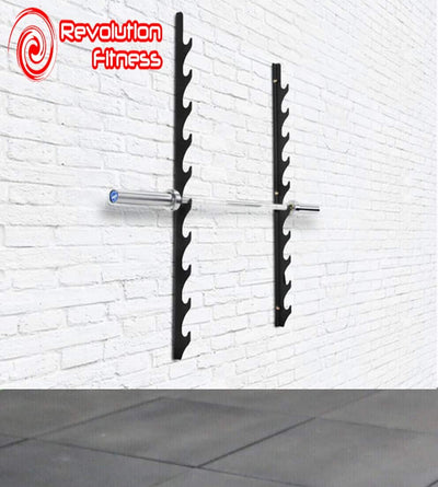 WALL MOUNTED BARBELL RACK