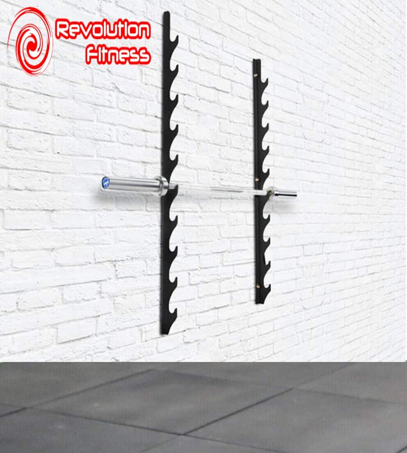 WALL MOUNTED BARBELL RACK