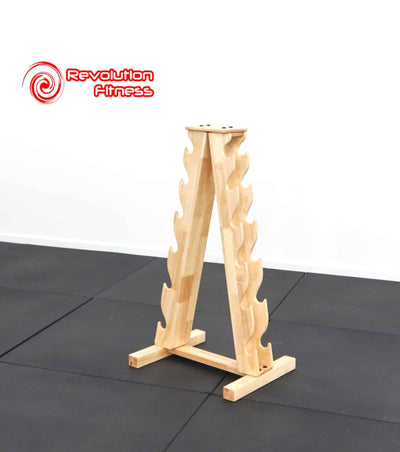 WOODEN DUMBELL TOWER